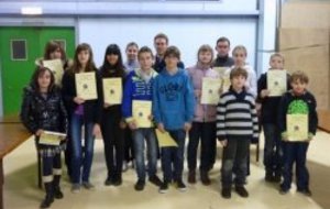 Passage des Flèches: Remise des diplomes