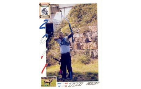 Un archer Ansois au Championnat de France Tir 3D