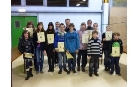 Passage des Flèches: Remise des diplomes